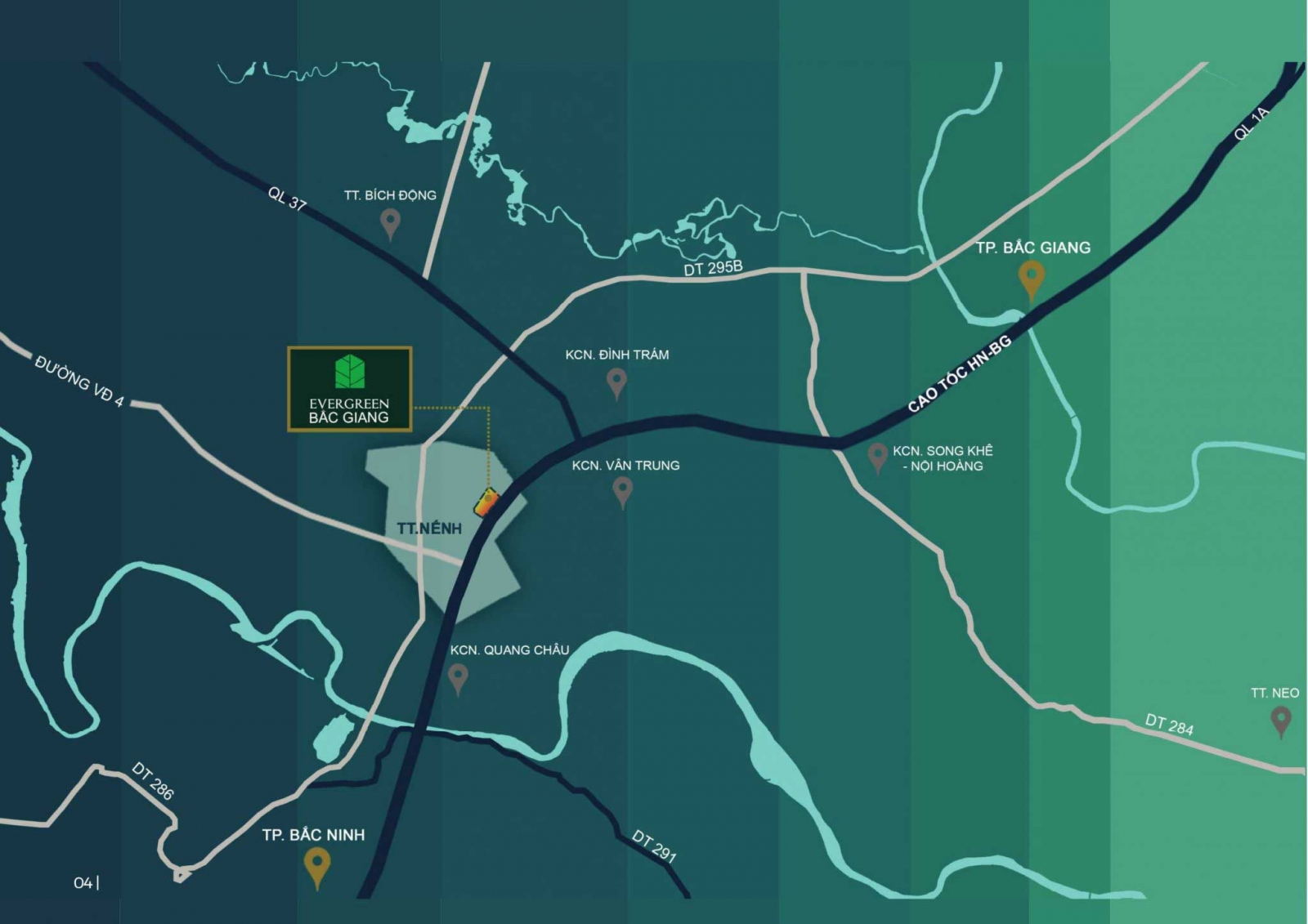 Chung cư Evergreen Bắc Giang