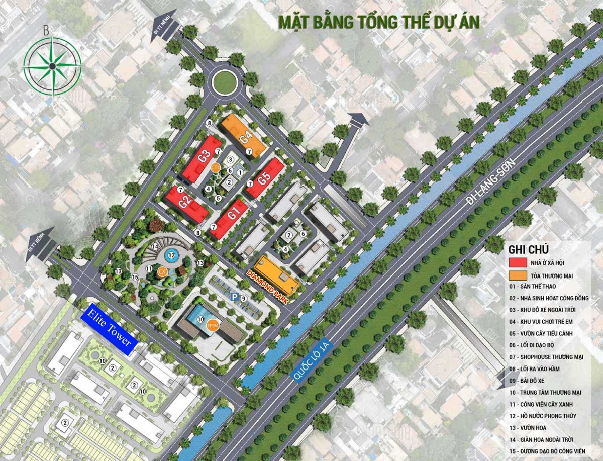 Chung cư Evergreen Bắc Giang